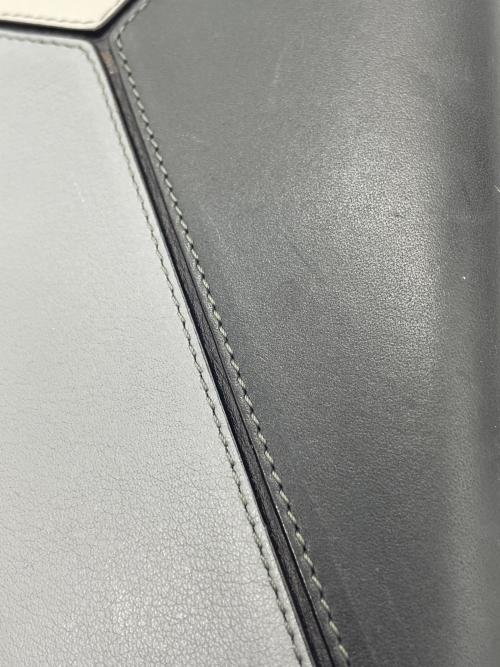 LOEWE（ロエベ）LOEWE (ロエベ) パズルラウンドジップウォレット グレーの古着・服飾アイテム