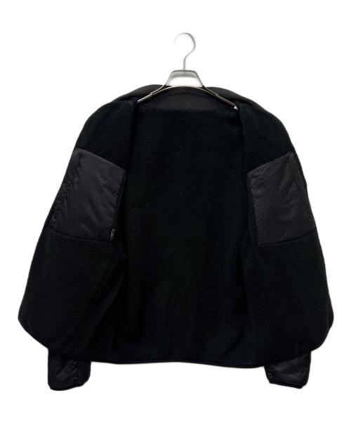 STONE ISLAND（ストーンアイランド）STONE ISLAND (ストーンアイランド) リバーシブルボアブルゾン ブラック サイズ:Ｌの古着・服飾アイテム