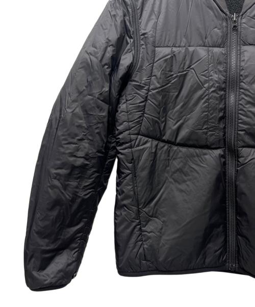 STONE ISLAND（ストーンアイランド）STONE ISLAND (ストーンアイランド) リバーシブルボアブルゾン ブラック サイズ:Ｌの古着・服飾アイテム