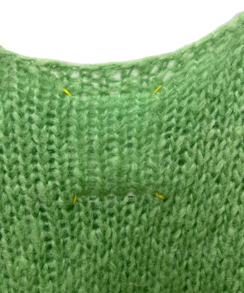 mici（ミチ）mici (ミチ) モヘヤ混ニット グリーン サイズ:FREEの古着・服飾アイテム