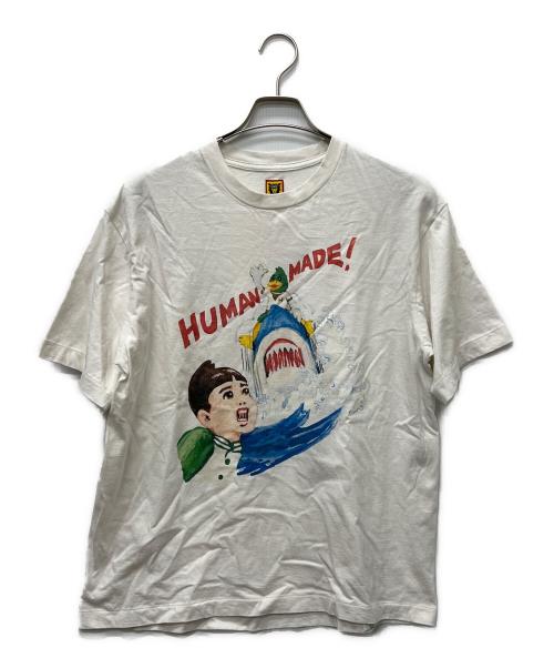 HUMAN MADE（ヒューマンメイド）HUMAN MADE (ヒューマンメイド) 五月女ケイ子 Tシャツ ホワイト サイズ:Ｌの古着・服飾アイテム