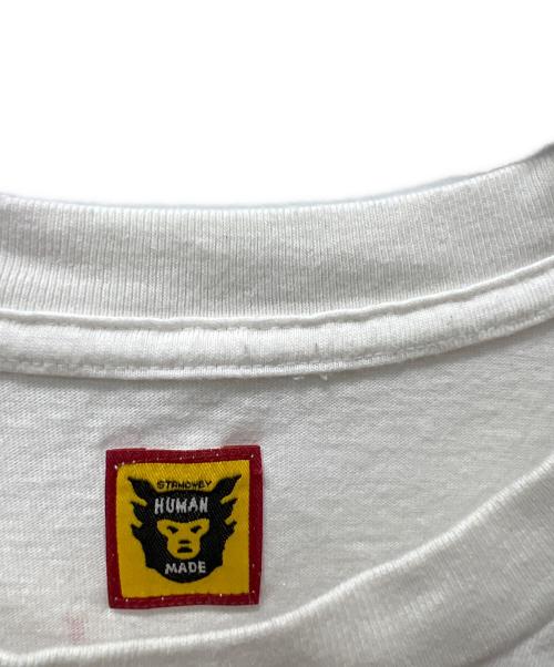 HUMAN MADE（ヒューマンメイド）HUMAN MADE (ヒューマンメイド) 五月女ケイ子 Tシャツ ホワイト サイズ:Ｌの古着・服飾アイテム