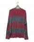Vivienne Westwood RED LABEL (ヴィヴィアンウエストウッドレッドレーベル) ボーダーニット レッド サイズ:００：6000円