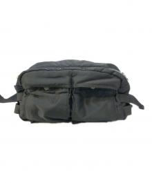 PORTER（ポーター）の古着「ウエストバッグ　PORTER（ポーター）　タンカー　622-78302」｜ブラック