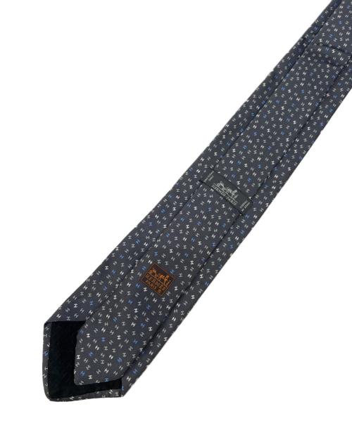HERMES（エルメス）HERMES (エルメス) ネクタイ グレー サイズ:-の古着・服飾アイテム