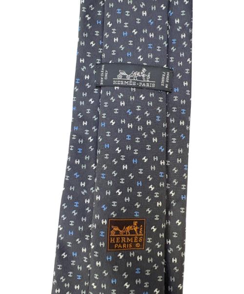HERMES（エルメス）HERMES (エルメス) ネクタイ グレー サイズ:-の古着・服飾アイテム
