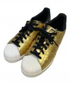 adidasアディダス）の古着「SUPERSTAR “Gold Metallic”」｜ゴールド×ホワイト
