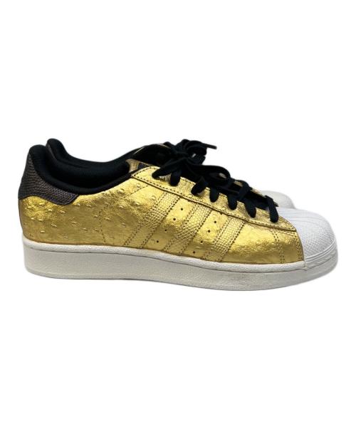 adidas（アディダス）adidas (アディダス) SUPERSTAR “Gold Metallic” ゴールド×ホワイト サイズ:26.5の古着・服飾アイテム