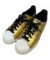 adidas（アディダス）の古着「SUPERSTAR “Gold Metallic”」｜ゴールド×ホワイト