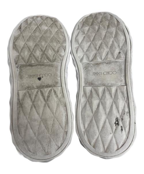 JIMMY CHOO（ジミーチュウ）JIMMY CHOO (ジミーチュウ) スニーカー ホワイト サイズ:SIZE 41の古着・服飾アイテム