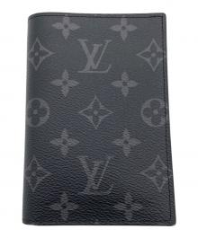LOUIS VUITTON（ルイ ヴィトン）の古着「クーヴェルテュール・パスポール」｜ブラック