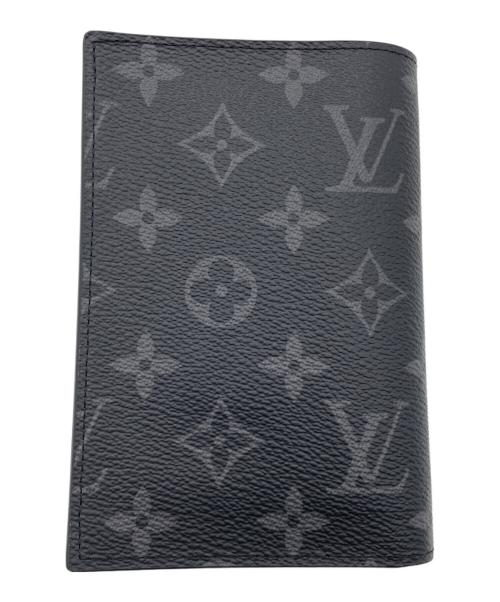 LOUIS VUITTON（ルイ ヴィトン）LOUIS VUITTON (ルイ ヴィトン) クーヴェルテュール・パスポール ブラックの古着・服飾アイテム