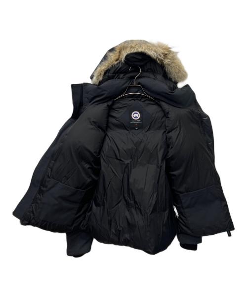 CANADA GOOSE（カナダグース）CANADA GOOSE (カナダグース) RUSSELL PARKA  ブラック サイズ:Ｌの古着・服飾アイテム