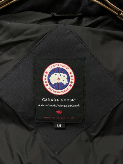 CANADA GOOSE（カナダグース）CANADA GOOSE (カナダグース) RUSSELL PARKA  ブラック サイズ:Ｌの古着・服飾アイテム