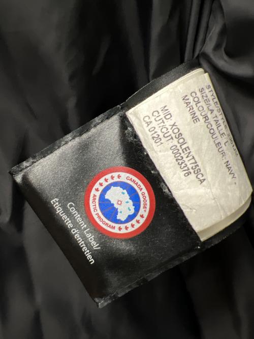 CANADA GOOSE（カナダグース）CANADA GOOSE (カナダグース) RUSSELL PARKA  ブラック サイズ:Ｌの古着・服飾アイテム