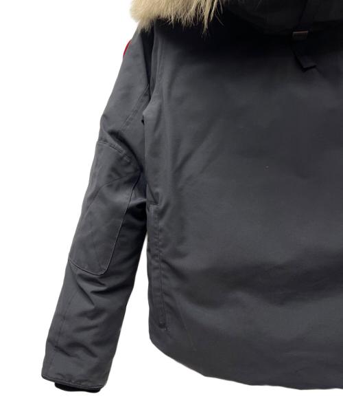 CANADA GOOSE（カナダグース）CANADA GOOSE (カナダグース) RUSSELL PARKA  ブラック サイズ:Ｌの古着・服飾アイテム
