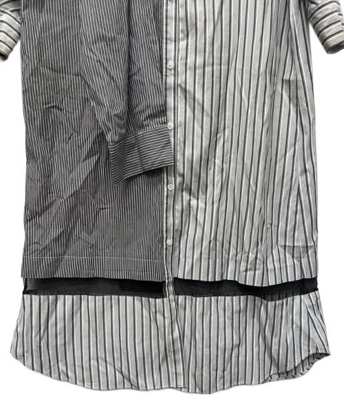 AULA AILA（アウラアイラ）AULA AILA (アウラアイラ) シャツワンピース グレー サイズ:Ｓの古着・服飾アイテム