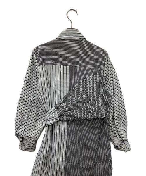 AULA AILA（アウラアイラ）AULA AILA (アウラアイラ) シャツワンピース グレー サイズ:Ｓの古着・服飾アイテム