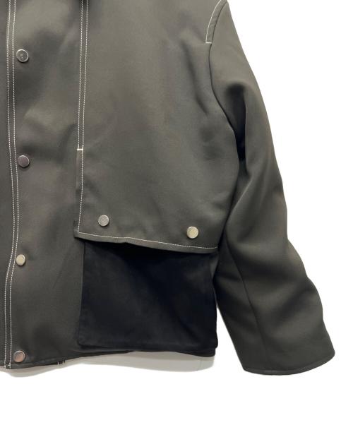 PUBLIC TOKYO（パブリックトウキョウ）PUBLIC TOKYO (パブリックトウキョウ) ステッチコンビブルゾン グレー サイズ:１の古着・服飾アイテム