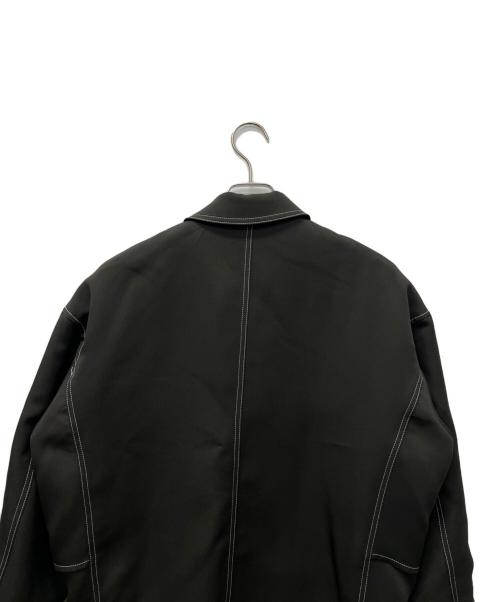 PUBLIC TOKYO（パブリックトウキョウ）PUBLIC TOKYO (パブリックトウキョウ) ステッチコンビブルゾン グレー サイズ:１の古着・服飾アイテム