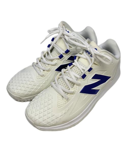 NEW BALANCE（ニューバランス）NEW BALANCE (ニューバランス) スポーツシューズ　NEW BALANCE（ニューバランス）　TSHOWB1　大谷翔平モデル ホワイト×ブルー サイズ:26cmの古着・服飾アイテム