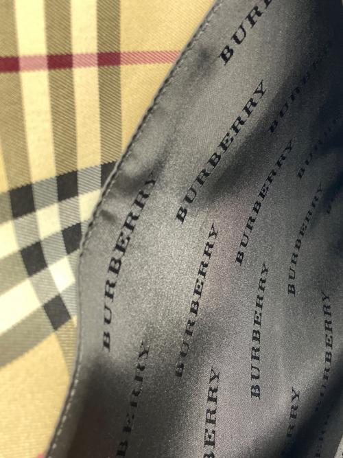 BURBERRY（バーバリー）BURBERRY (バーバリー) 2WAYバッグ ブラック×ベージュの古着・服飾アイテム