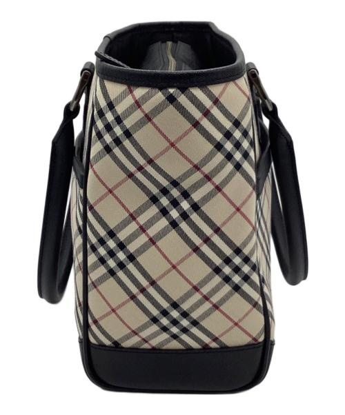 BURBERRY（バーバリー）BURBERRY (バーバリー) ノバチェック ハンドバッグ  ベージュの古着・服飾アイテム