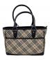 BURBERRY (バーバリー) ノバチェック ハンドバッグ  ベージュ：15000円