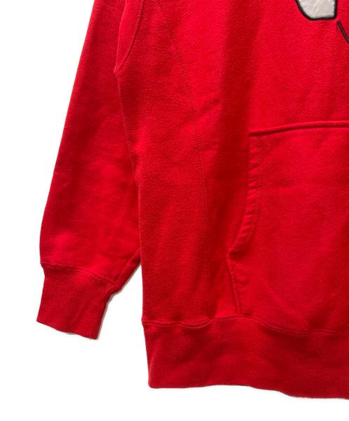 stussy（ステューシー）stussy (ステューシー) 90sパーカー レッド サイズ:Ｌの古着・服飾アイテム