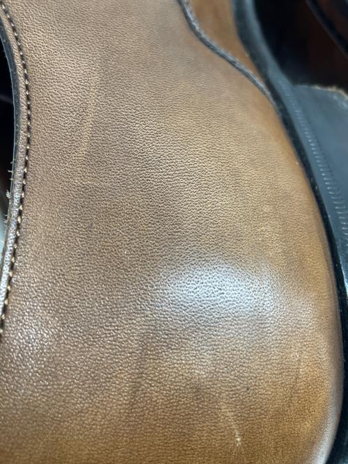 LOUIS VUITTON（ルイ ヴィトン）LOUIS VUITTON (ルイ ヴィトン) メダリオンレザーシューズ ブラウン サイズ:8の古着・服飾アイテム