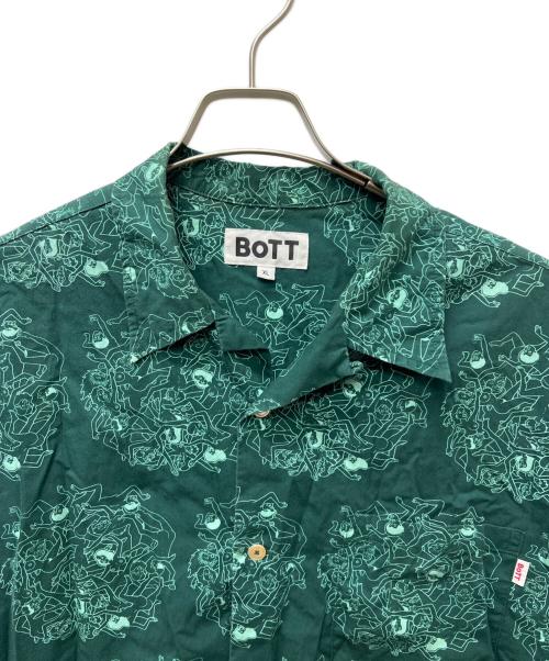 BoTT（ボット）BoTT (ボット) HUMAN S/SL SHIRT グリーン サイズ:ＸＬの古着・服飾アイテム