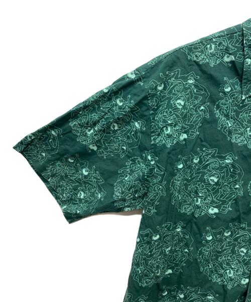 BoTT（ボット）BoTT (ボット) HUMAN S/SL SHIRT グリーン サイズ:ＸＬの古着・服飾アイテム