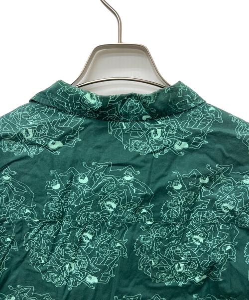 BoTT（ボット）BoTT (ボット) HUMAN S/SL SHIRT グリーン サイズ:ＸＬの古着・服飾アイテム