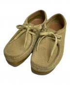 CLARKSクラークス）の古着「モカシンシューズ」｜ベージュ