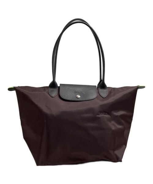 LONGCHAMP（ロンシャン）LONGCHAMP (ロンシャン) ルプリアージュリサイクルキャンバス モカの古着・服飾アイテム