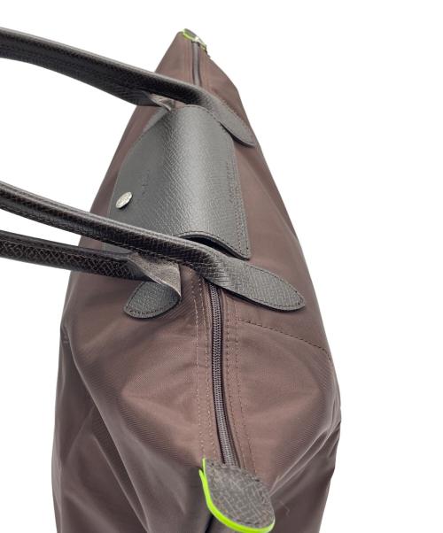 LONGCHAMP（ロンシャン）LONGCHAMP (ロンシャン) ルプリアージュリサイクルキャンバス モカの古着・服飾アイテム