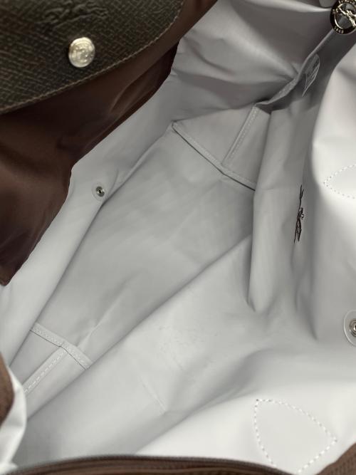 LONGCHAMP（ロンシャン）LONGCHAMP (ロンシャン) ルプリアージュリサイクルキャンバス モカの古着・服飾アイテム
