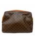 CELINE (セリーヌ) マカダムポーチ ブラウン：11000円