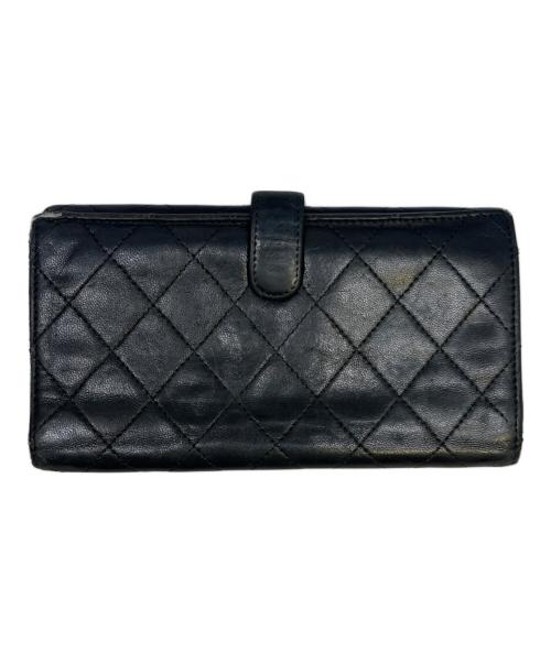 CHANEL（シャネル）CHANEL (シャネル) 長財布 ブラックの古着・服飾アイテム