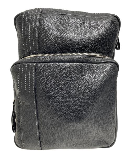 S.T.Dupont（エス・テー・デュポン）S.T.Dupont (エス・テー・デュポン) ショルダーバッグ ブラックの古着・服飾アイテム