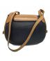 Christian Dior (クリスチャン ディオール) ヴィンテージショルダーバッグ ブラック×ブラウン：12000円