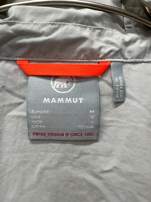 MAMMUT（マムート）MAMMUT (マムート) Hiking WB Hooded Jacket グレー サイズ:Ｍの古着・服飾アイテム