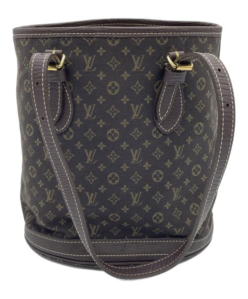 LOUIS VUITTON（ルイ ヴィトン）LOUIS VUITTON (ルイ ヴィトン) ミニラン バケットPM ブラウンの古着・服飾アイテム