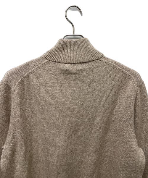POLO RALPH LAUREN（ポロ・ラルフローレン）POLO RALPH LAUREN (ポロ・ラルフローレン) ハーフジップニット ベージュ サイズ:ＸＬの古着・服飾アイテム