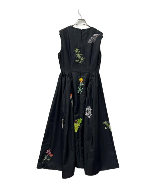 Ameri（アメリ）Ameri (アメリ) ELEANOR LINEN LIKE DRESS ブラック サイズ:Mの古着・服飾アイテム