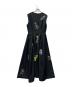 Ameri (アメリ) ELEANOR LINEN LIKE DRESS ブラック サイズ:M：15000円