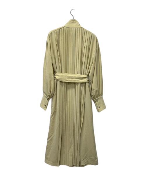 KIARIS VINTAGE（キアリズ ヴィンテージ）KIARIS VINTAGE (キアリズ ヴィンテージ) 長袖ワンピース イエロー サイズ:FREEの古着・服飾アイテム