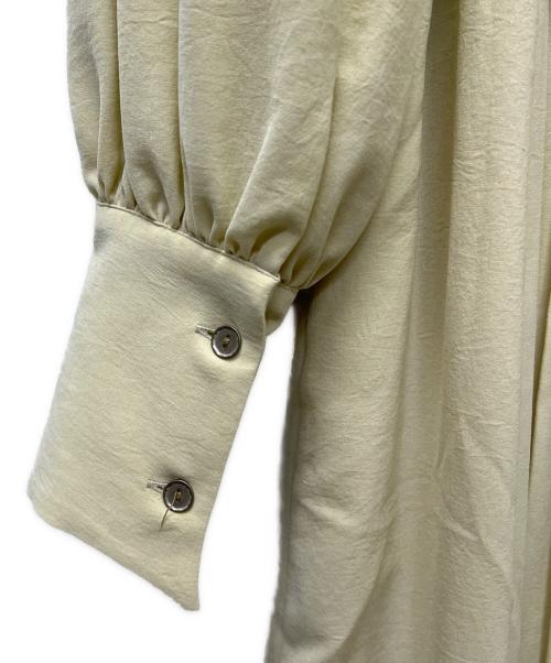 KIARIS VINTAGE（キアリズ ヴィンテージ）KIARIS VINTAGE (キアリズ ヴィンテージ) 長袖ワンピース イエロー サイズ:FREEの古着・服飾アイテム