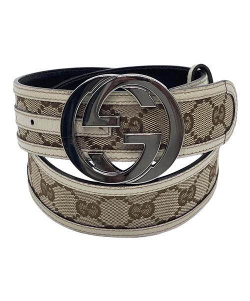 GUCCI（グッチ）GUCCI (グッチ) ベルト ベージュの古着・服飾アイテム