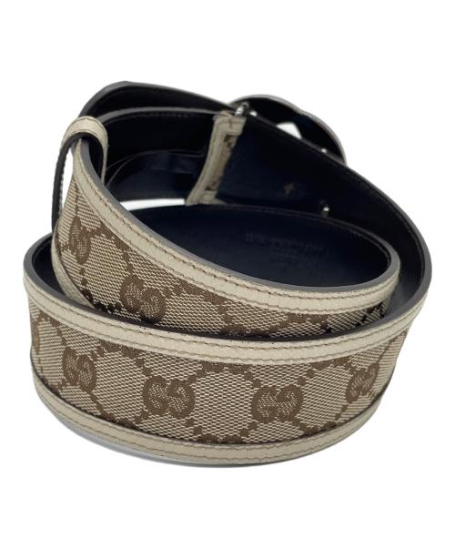 GUCCI（グッチ）GUCCI (グッチ) ベルト ベージュの古着・服飾アイテム